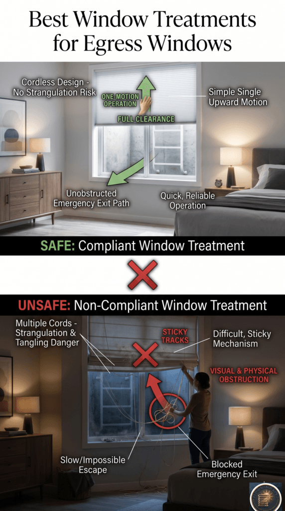What Window Treatments Work With Egress Windows