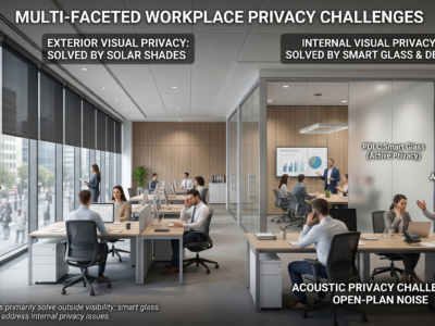 What type of blinds are best for office privacy