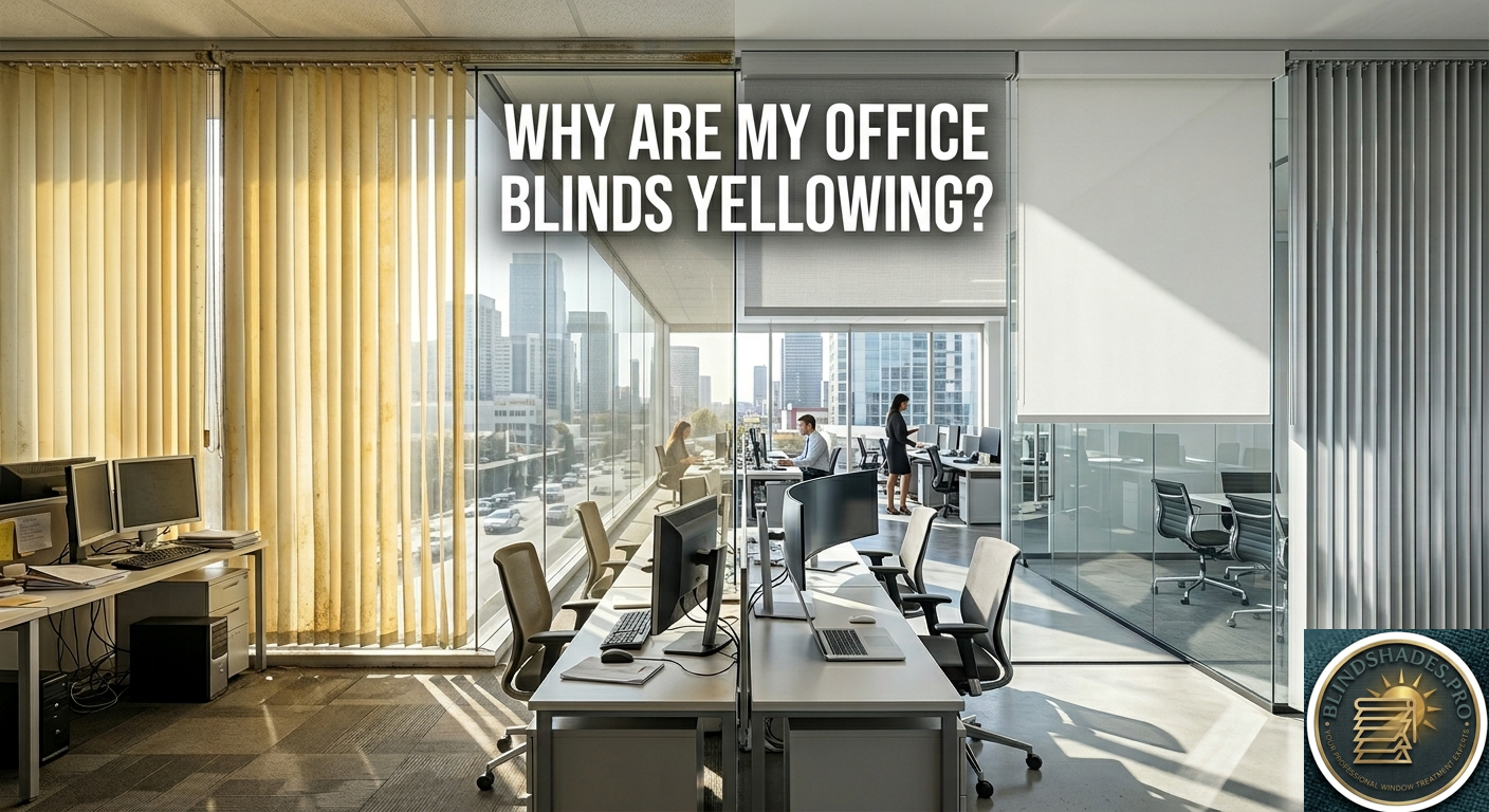 Why Are My Office Blinds Yellowing