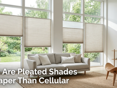 Why Are Pleated Shades Cheaper Than Cellular