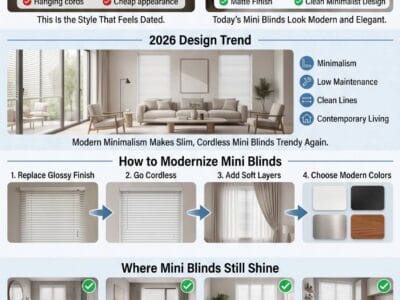 Are Mini Blinds Outdated in 2026?