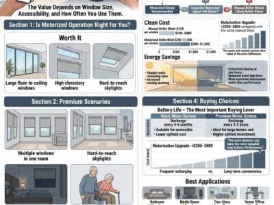 Are Motorized Roller Blinds Worth It