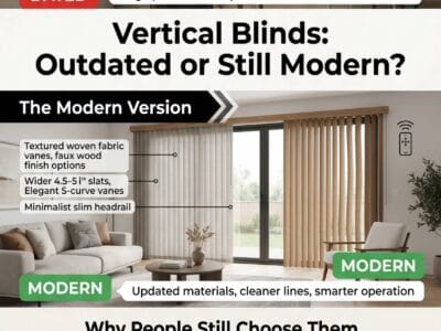 Are Vertical Blinds Outdated? An Honest Look