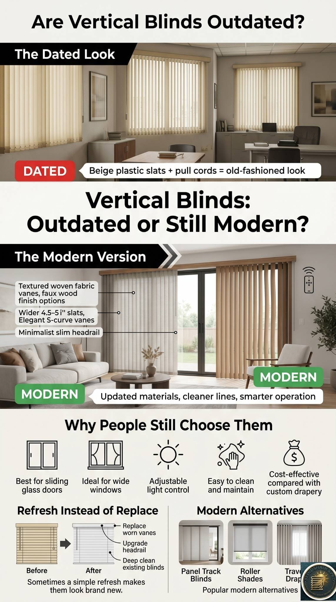Are Vertical Blinds Outdated? An Honest Look