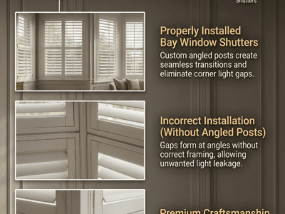 Can You Put Plantation Shutters in a Bay Window