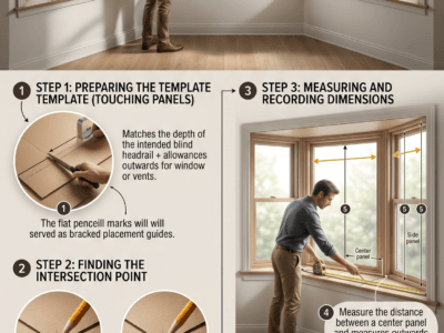 How Do You Measure a Bay Window for Blinds
