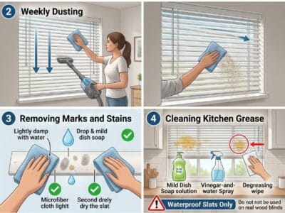 How to Clean Venetian Blinds: The Fast, Safe Way