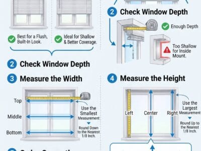 How to Measure for Mini Blinds