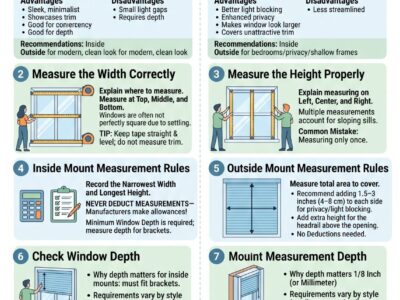 How to Measure for Pleated Blinds