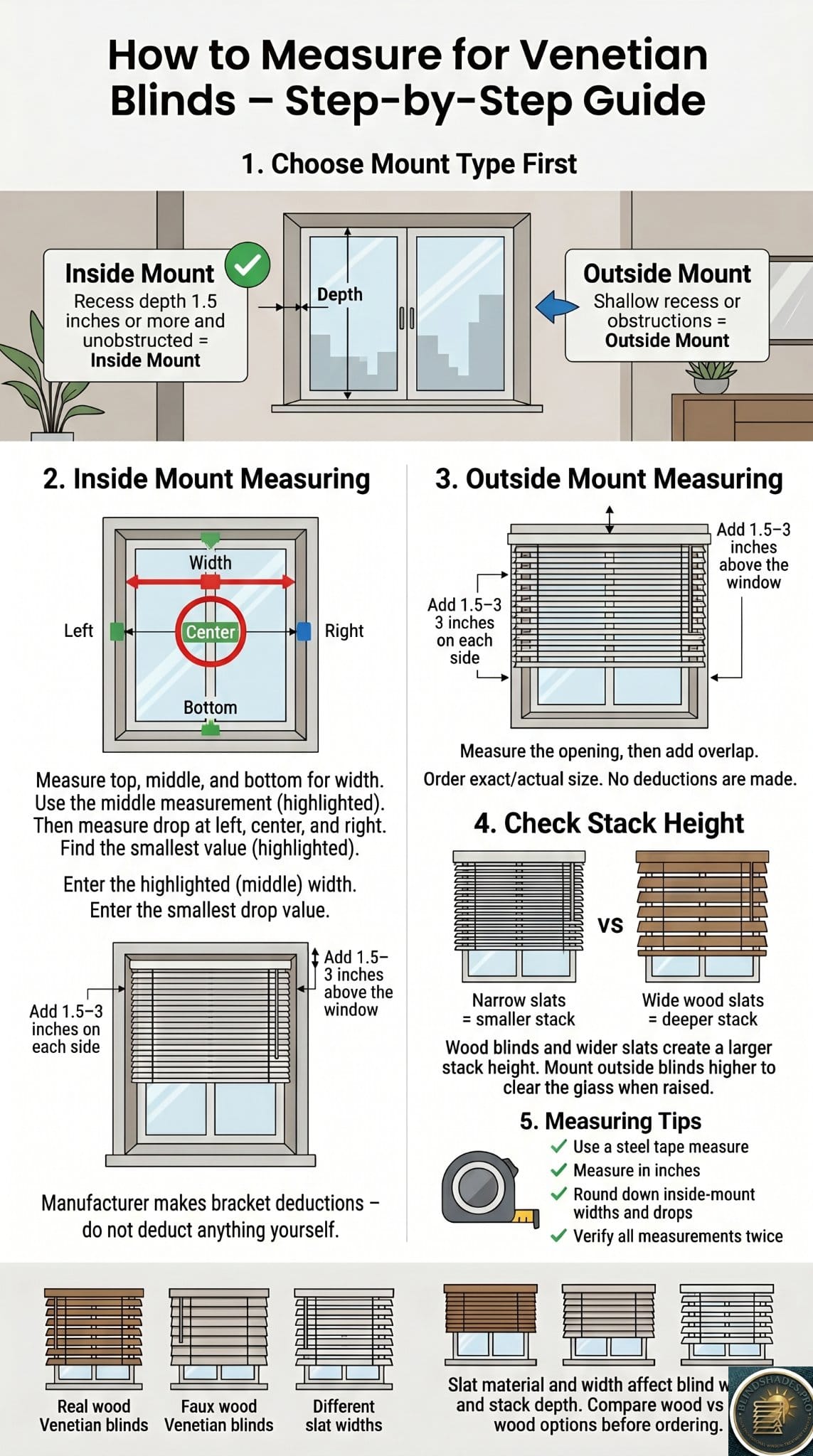 How to Measure for Venetian Blinds: An Easy Step-by-Step Guide
