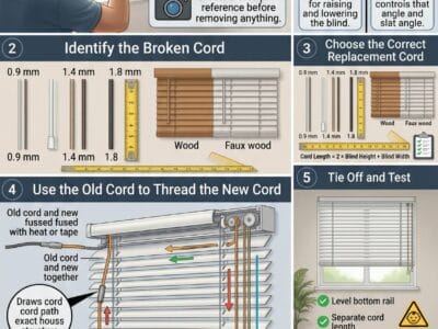 How to Restring Venetian Blinds: A Step-by-Step Guide