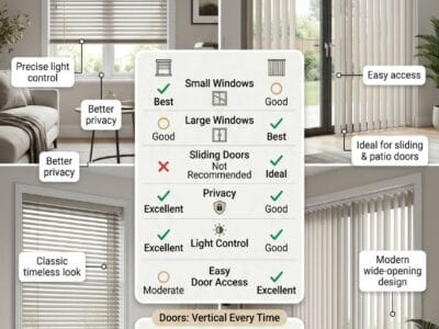 Venetian vs Vertical Blinds: Which Should You Choose?