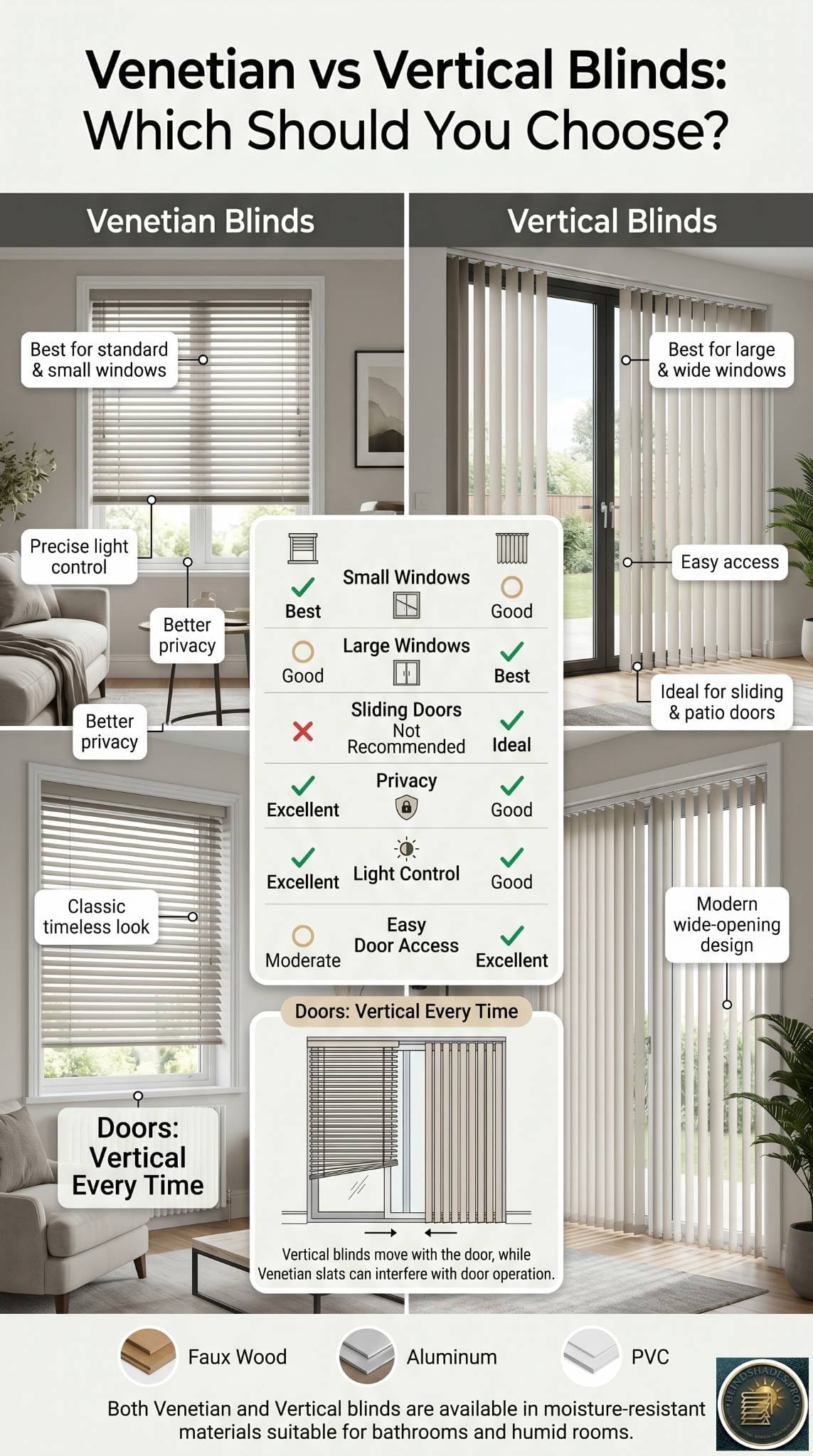 Venetian vs Vertical Blinds: Which Should You Choose?