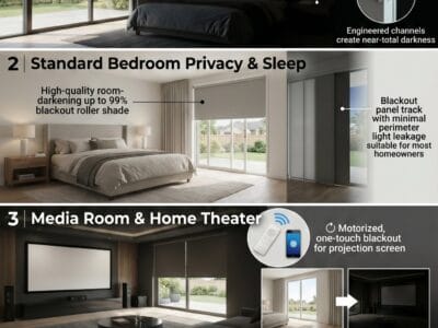 What Are the Best Blackout Blinds for Sliding Glass Doors