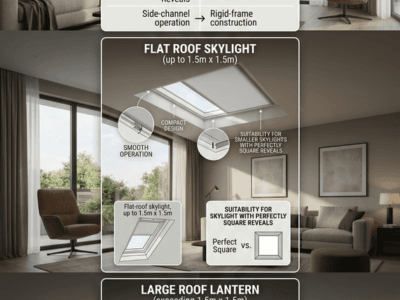 What Are the Best Blinds for Flat Roof Skylights
