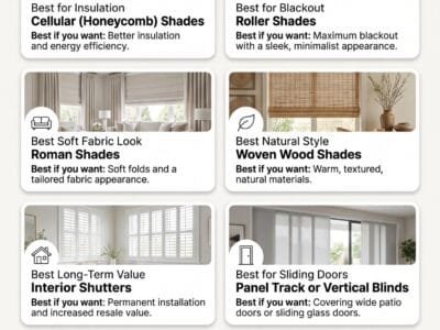 Alternatives to Pleated Blinds