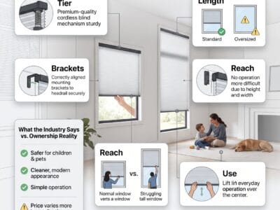 Are Cordless Blinds Worth It? The Five Conditions