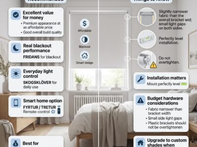 Are IKEA Roller Shades Good?