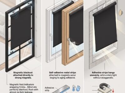 Are Magnetic Blackout Blinds Any Good? The Frame Decides