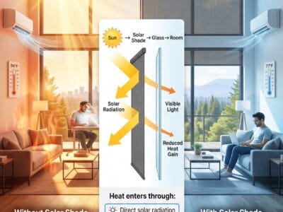 Best Solar Shades for Blocking Heat: Do They Cool a House?