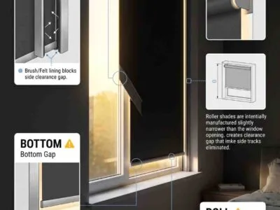 Blackout Blinds with Side Tracks: Do They Actually Seal?