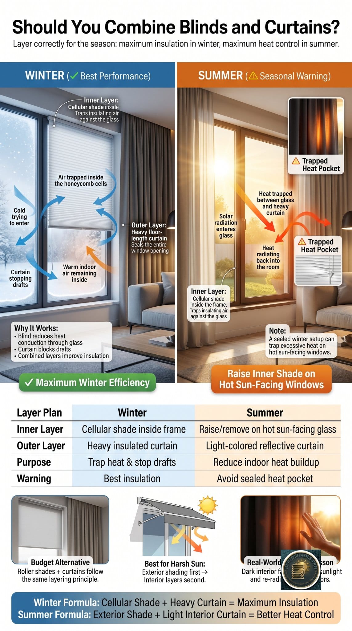 Blinds vs Curtains for Insulation: The Category Test