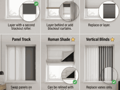 Add Blackout to Existing Blinds Without Breaking Them