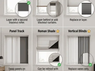 Add Blackout to Existing Blinds Without Breaking Them