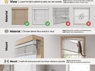Cordless Blinds for Cats and Pets: The Four Defences