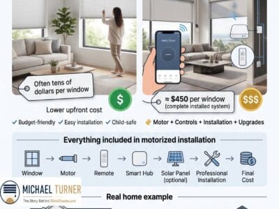Cordless vs Motorized Blinds