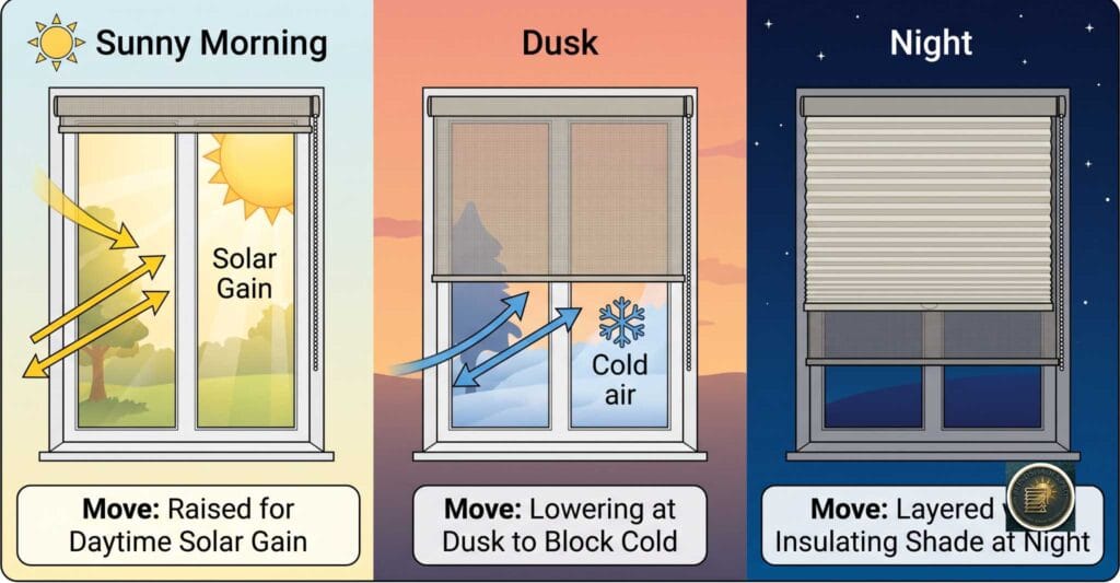 Do Solar Shades Keep Cold Out? The Honest Winter Answer