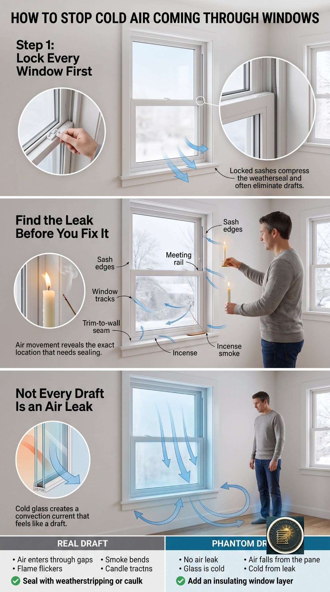 How to Stop Cold Air Coming Through Windows: The Fix Map