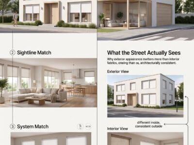 Should Blinds Match Throughout the House? Three Matches