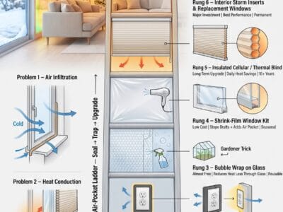 The Cheapest Ways to Insulate Windows, Ranked