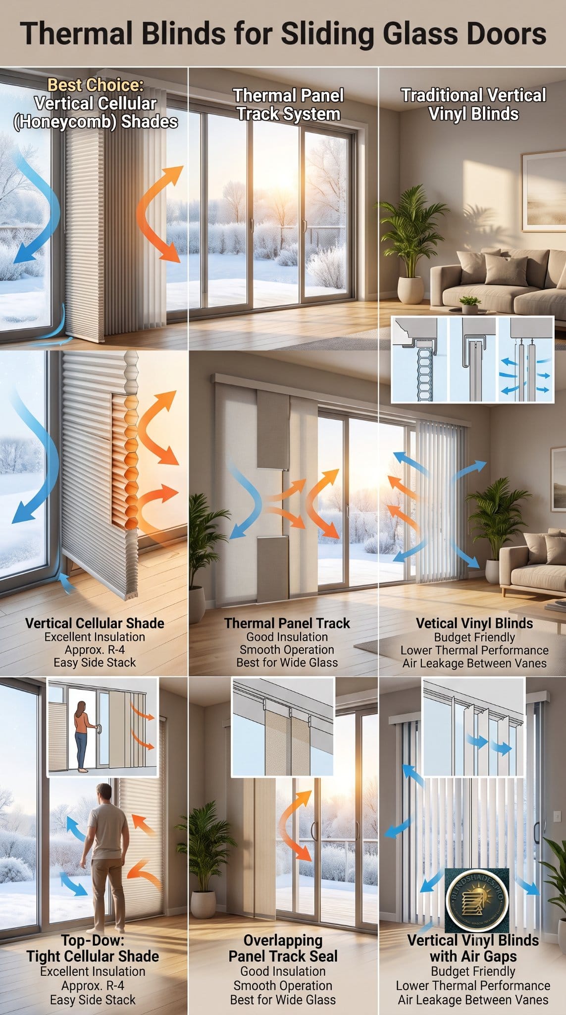 Thermal Blinds for Sliding Glass Doors: The Traffic Test