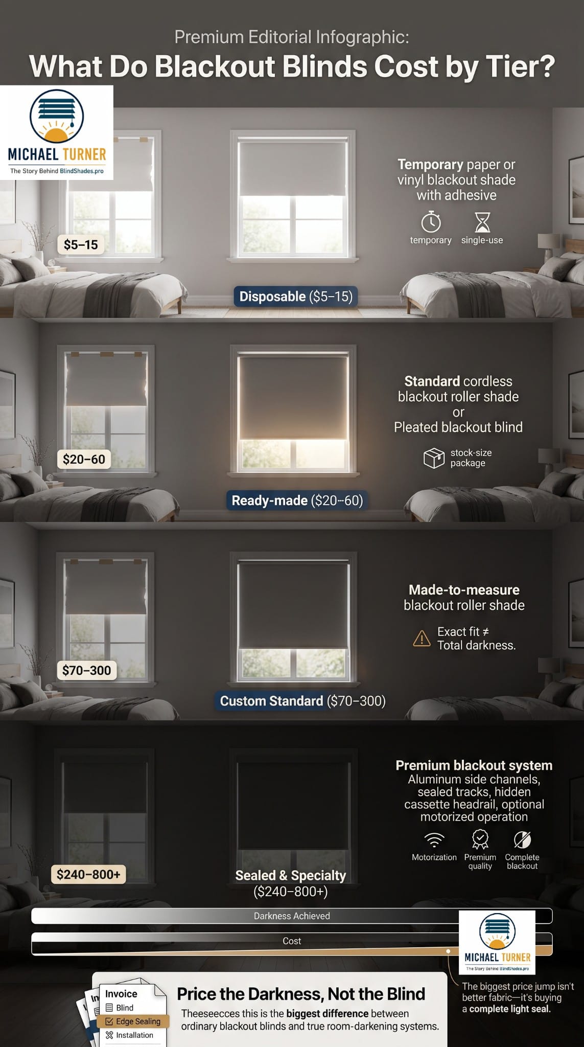 Blackout Blinds Cost 2026: What to Budget Per Window