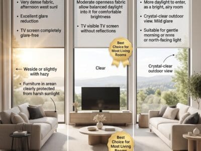 What Percentage Solar Shade for a Living Room