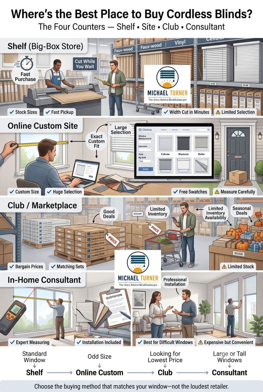 Where’s the Best Place to Buy Cordless Blinds